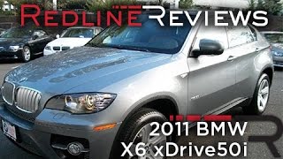 2011 BMW X6 xDrive50i Walkaround Review and Test Drive [upl. by Nothgierc]