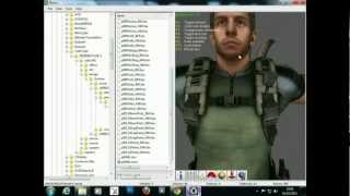 Resident Evil 5 Model Extract and texture Tutorial for 3DS MAX 201012 [upl. by Mccahill149]