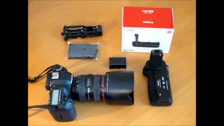 Canon 5D Mark 3 BGE11 Battery Grip Unboxing [upl. by Pember]