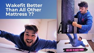 Sleepyhead Mattress Vs Wakefit Mattress  Wakefit Orthopedic Mattress Unboxing And Review [upl. by Aehtna]