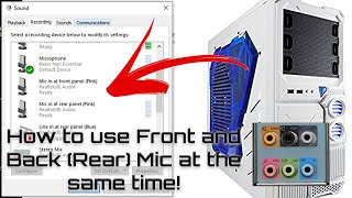 mic is not working in windows 10 🎙️ 35mm jack mic not supporting solutions5 Way to Fix Mic [upl. by Anaud]