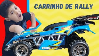 CARRINHO RALLY CONTROLE REMOTOTestando o carrinho extreme accelerator [upl. by Aratihc]