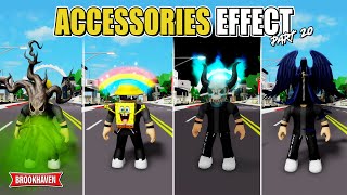 NEW 10 ACCESSORIES EFFECT Di Brookhaven IDCODES  Roblox Part 20 [upl. by Leilah]