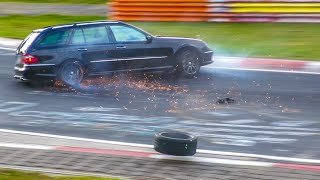 NÜRBURGRING 2023 FAIL amp WIN LUCKIEST DRIVERS Accidents Compilation Nordschleife Touristenfahrten [upl. by Mendie]