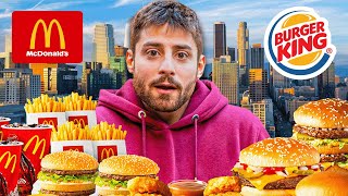 McDONALD VS BURGER KING in AMERICA [upl. by Issim12]