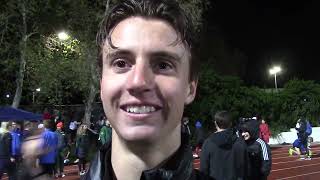 Colin Sahlman Runs 333 1500m at Bryan Clay Invitational [upl. by Oneal]