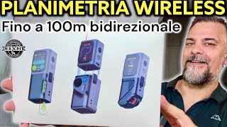 Metro laser digitale da 100 M bidirezionale con planimetria 3D per falegnami M cube Hozo Fai da te [upl. by Nahtannoj]