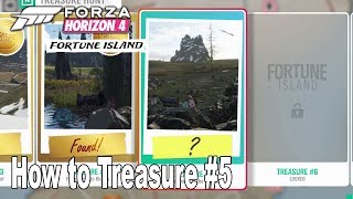 Forza Horizon 4 Fortune Island  How to Solve Treasure 5 HD 1080P [upl. by Whitcher498]