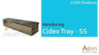 Cidex Tray SS [upl. by Diskson945]