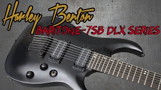 Harley Benton Baritone 7SB DLX Series  Metal Demo [upl. by Nilats]