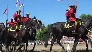 Royal Canadian Mounted Police RCMP Musical Ride 2022 Tour [upl. by Yelir83]