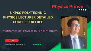 UKPSC Polytechnic Physics Lecture 27 Legendre Differential Equations [upl. by Anawik482]