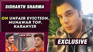 Lock Upp  Siddharth Sharma On Munawar Fan Craze Karanvir Bohra And More  Exclusive Interview [upl. by Remmus]