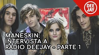 Maneskin ospiti a Radio Deejay  PARTE 1 [upl. by Souvaine304]