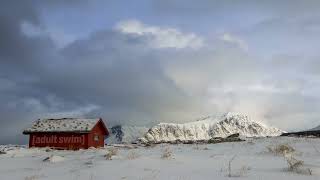 Adult Swim Bump Time Lapse of a Red Cabin with some Mountains FANMADE [upl. by Haywood]