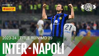 DARMIANS PERFECT LEFTFOOTED STRIKE INTER 11 NAPOLI  EXTENDED HIGHLIGHTS 🏆🇮🇹 [upl. by Archle]