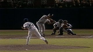 Mattingly homers in eighth straight game [upl. by Panchito16]