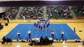 Midlothian Middle School at Chesterfield County Middle School Cheer Competition 2023 [upl. by Huan451]