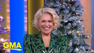 ‘Ted Lasso’ star Hannah Waddingham dishes on new Christmas special [upl. by Rutger46]