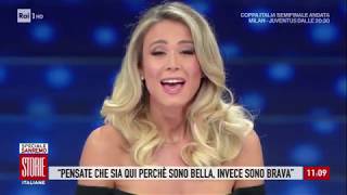 Le polemiche sul monologo di Diletta Leotta a Sanremo  Storie italiane 13022020 [upl. by Spring]