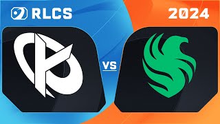 KCORP vs FALCONS  ROUND 2  RLCS MAJOR 1  RLCS 2024 [upl. by Swartz]