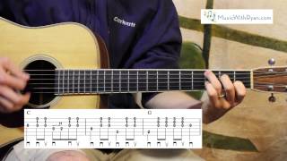 Guitar Lesson 6 quotCAROLINA IN MY MINDquot  Official James Taylor Guitar Tutorial [upl. by Attenaj320]