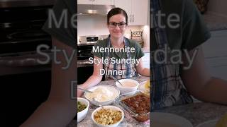 Mennonite Style Sunday Dinner mennonite easyrecipe dinner [upl. by Zigmund838]