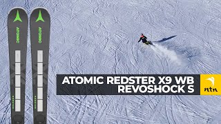 Atomic Redster X9 WB Revoshock S – test i recenzja nart NTN Snow amp More [upl. by Netsrejk]