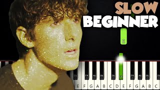 A Thousand Years  Christina Perri  SLOW BEGINNER PIANO TUTORIAL  SHEET MUSIC by Betacustic [upl. by Assile]