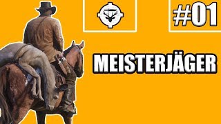 Meisterjäger Herausforderung 1 Red Dead Redemption 2  3 Hirsche häuten [upl. by Margreta516]