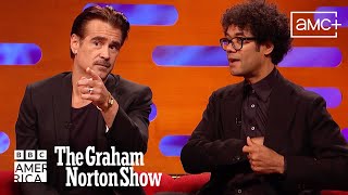 Richard Ayoade and Colin Farrell Recite Poetry 🎭 The Graham Norton Show  BBC America [upl. by Mcgee404]