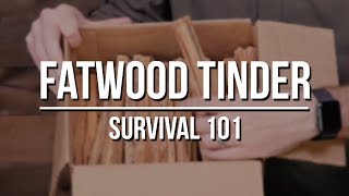 Fatwood Tinder [upl. by Crist]