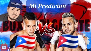 Robeisy Ramirez 🇨🇺vs 🇵🇷Orlando González Mi Predicción Official 🔥 [upl. by Akemat]