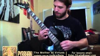 PYRRHON  quotBalkanizedquot Guitar Lesson  Dylan DiLella [upl. by Valery]