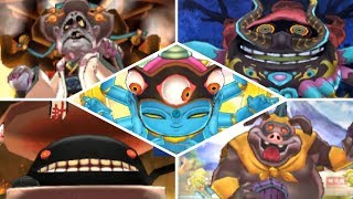 Yokai Watch 2  All Bosses Infinite Inferno amp Divine Paradise [upl. by Camey398]