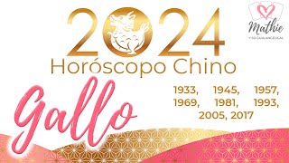 🐲 Gallo Horoscopo Chino 2024 Año del Dragón de Madera 🐲 Horóscopo Chino GalloTarot Guia Angelical [upl. by Tavey]