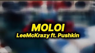 LeeMcKrazy  moloi lyrics ft Pushkin [upl. by Yurik836]