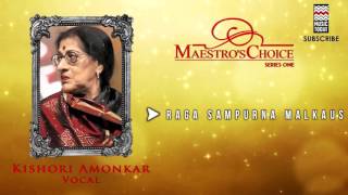 Raga Sampurna Malkaus  Kishori Amonkar Album Maestros choice Series One  Music Today [upl. by Aitat26]