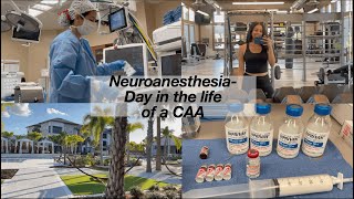 Behind the Scenes Neurosurgery with an Anesthesiologist Assistant Day in the life vlog [upl. by Flore976]