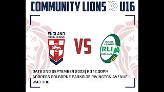 England Lions U16s v Ireland [upl. by Spatz]