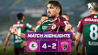 Match Highlights  Mohun Bagan Super Giant 42 NorthEast United FC  MW 15  ISL 202324 [upl. by Liddy]