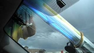 How to Repair a Long Crack in a Windshield by Crack Eraser [upl. by Rodrique509]