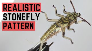 How To Tie a Realistic Stonefly Nymph Pattern using Hemingways Fly Tying Products [upl. by Burkhard]