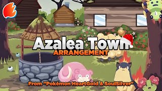 Azalea Town Arrangement ◓ Pokémon HeartGold amp SoulSilver [upl. by Enelad]