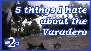 5 Things I Hate about the Honda Varadero English [upl. by Atrahc500]