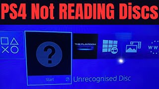 PS4 Disc NOT READING  Makes Spinning Noise FIX [upl. by Ixel666]