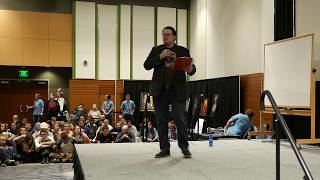 Brandon Sanderson Oathbringer release party I  intro [upl. by Manthei45]