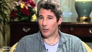 2013  Richard Gere kisses Dutch student College Tour [upl. by Felten]