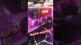 Mosfet AMPLIFIER 😲😱 short music shorts [upl. by Bambie]