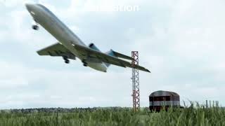 Animation vs Real Life  YakService Flight 9633 planecrash [upl. by Ahcarb]